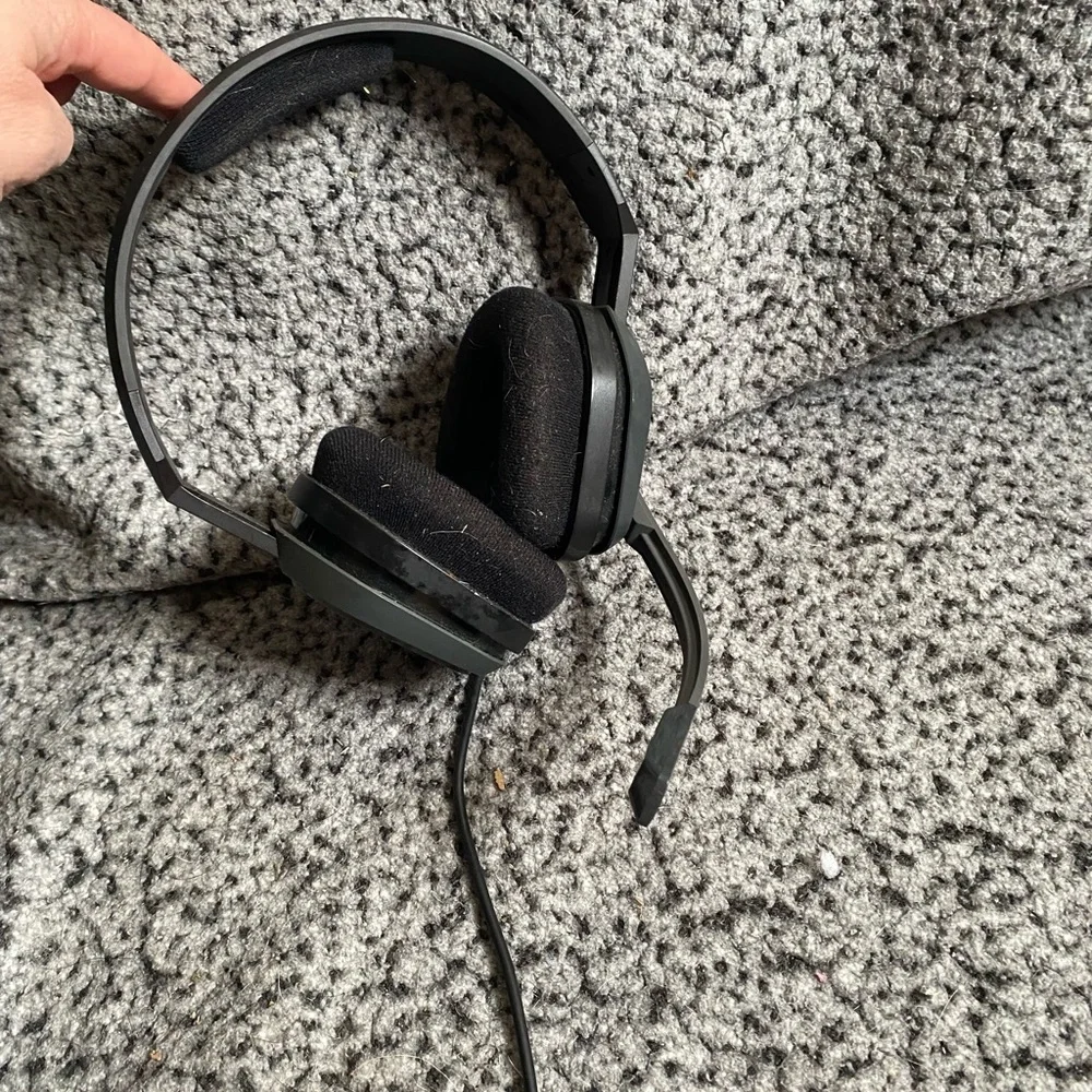 Astr A10 Gaming Headset - Gray and Blue